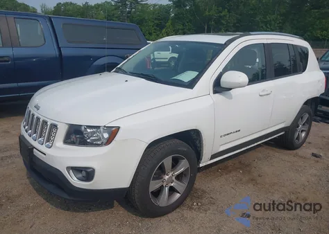 2016 Jeep Compass High Altitude Edition from USA, damaged, VIN 1C4NJDEB6GD653584